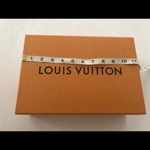 Authentic empty LV shoe bag box